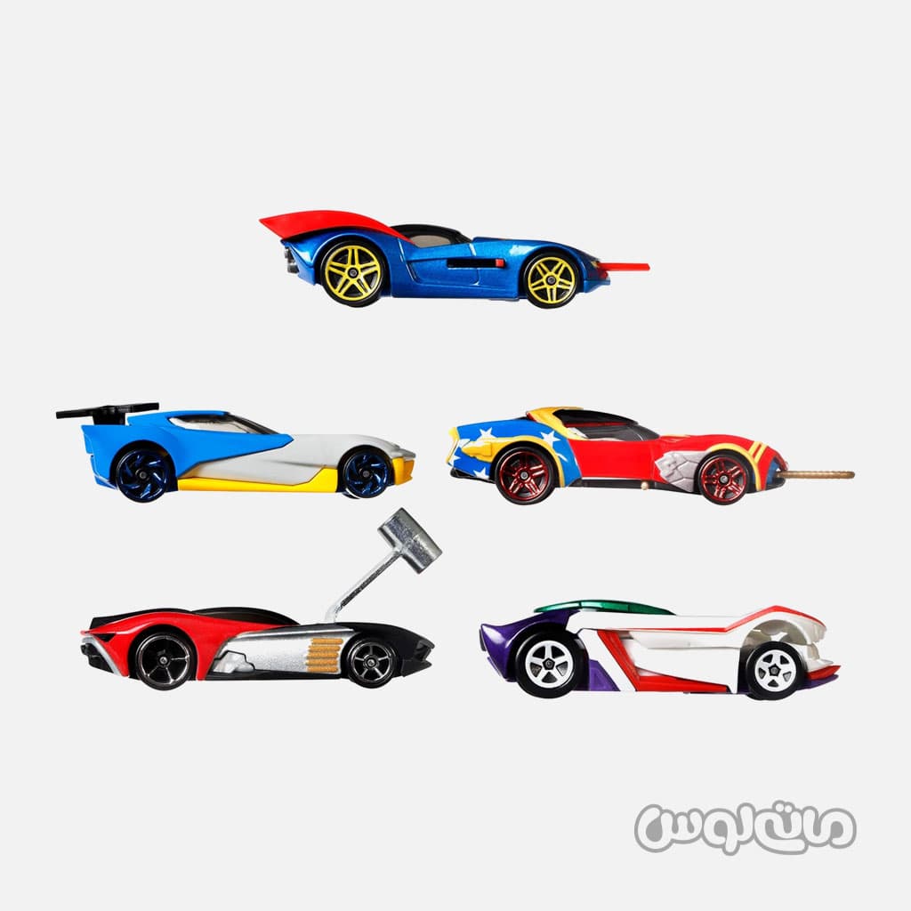 ماشین 5 عددی فلزی سری دی سی هات ویلز متل