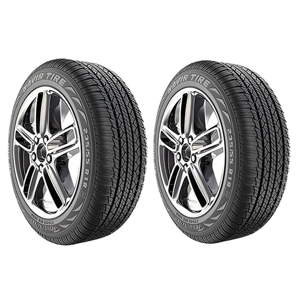 لاستیک خودرو سایز 235/55R18 گل KB800 بسته 2 عددی کویر تایر مناسب برای هیوندای IX35