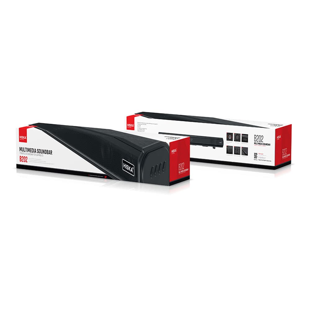 اسپیکر ساندبار هیسکا HISKA Multimedia Soundbar B202 — تصویر ۵