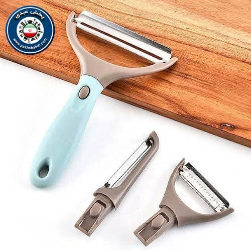 پوست کن کلم مدل 3 کاره vegetable peeler — تصویر ۲