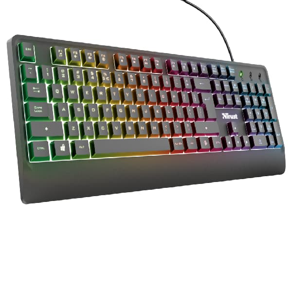 کیبورد تراست Trust Ziva Gaming Led — تصویر ۴