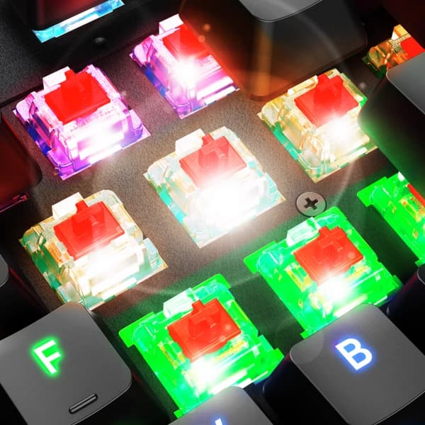 کیبورد گیمینگ تراست Trust GXT 863 Mazz Mechanical gaming — تصویر ۲