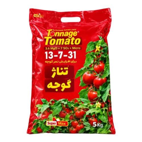 کود تناژ گوجه (افزایش تناژ بار گوجه) (5 کیلویی)