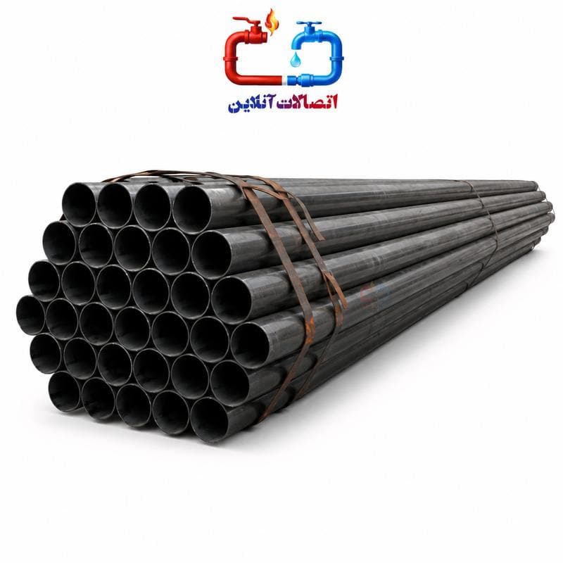 لوله صنعتی سبک 4 اینچ با ضخامت 2 میل