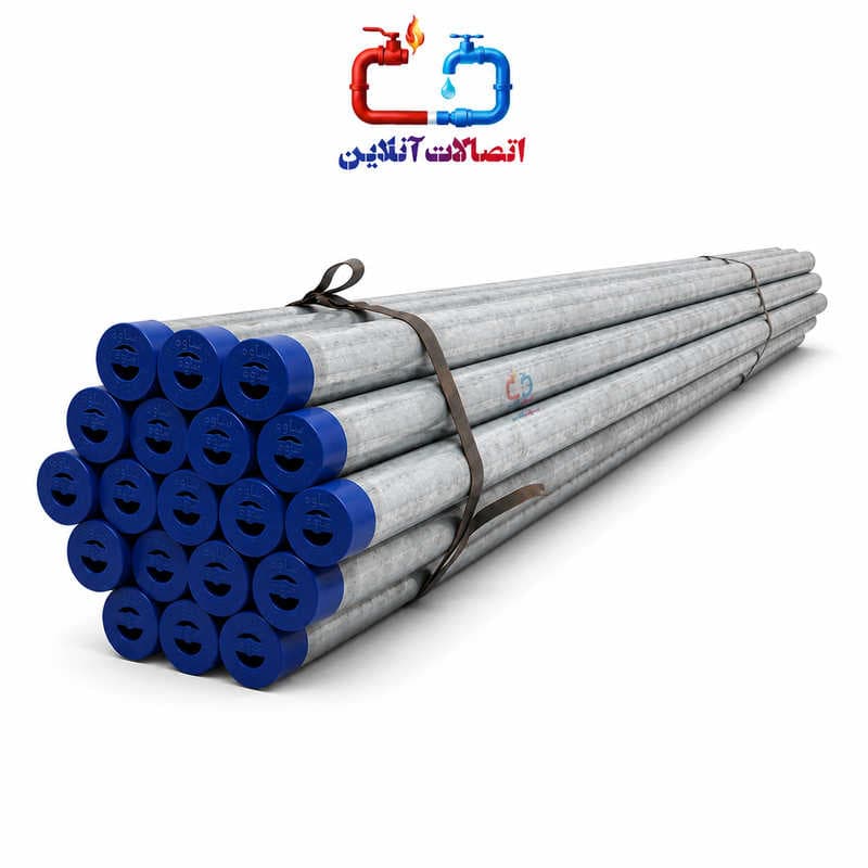 لوله گالوانیزه سنگین ساوه 2 اینچ — تصویر ۳