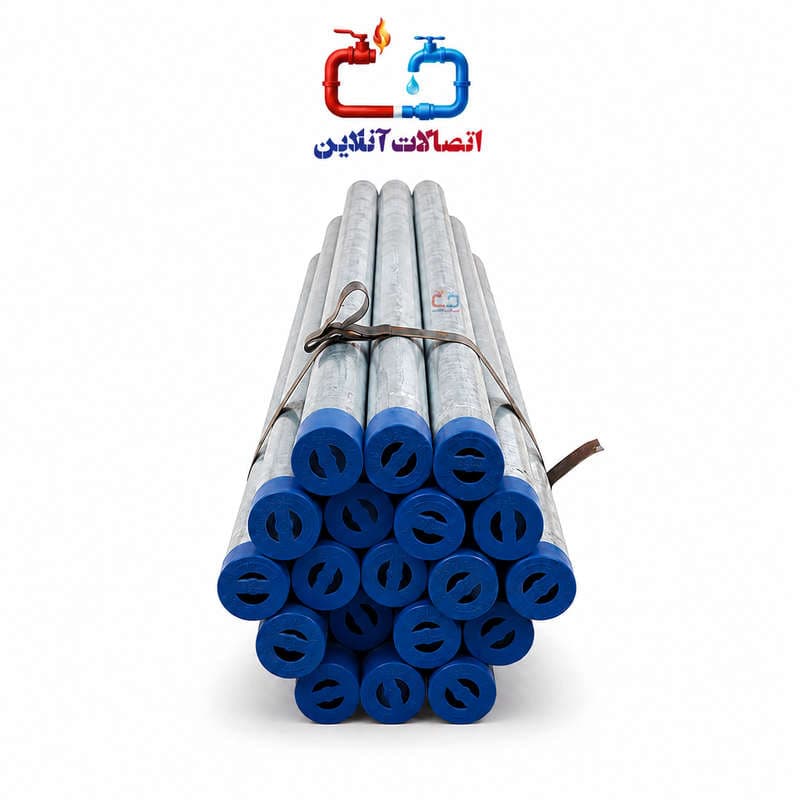 لوله گالوانیزه سنگین ساوه 1 اینچ — تصویر ۲