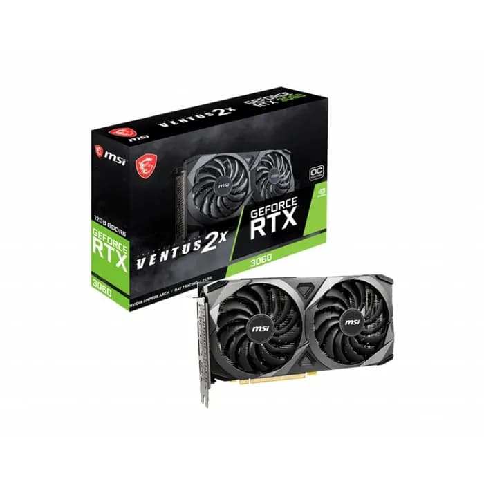 کارت گرافیک استوک ام اس ای MSI RTX 3060 VENTUS 2X OC 12GB