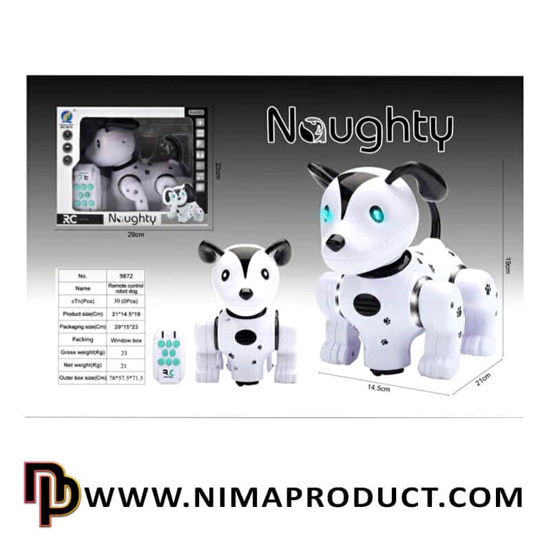 ربات سگ کنترلی مدل Naughty 9872 — تصویر ۲