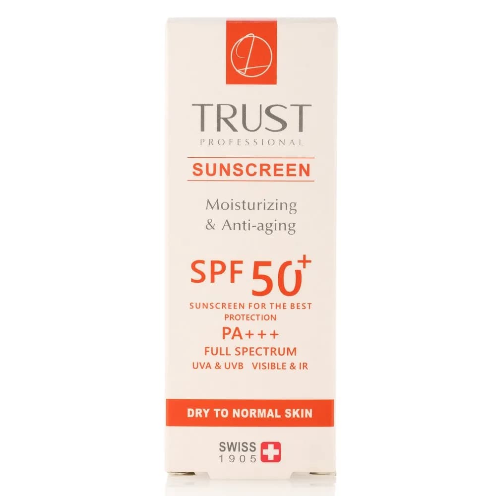 کرم ضد آفتاب تراست بی رنگ و کنترل چربی (پوست مختلط تا چرب) SPF50 — تصویر ۳