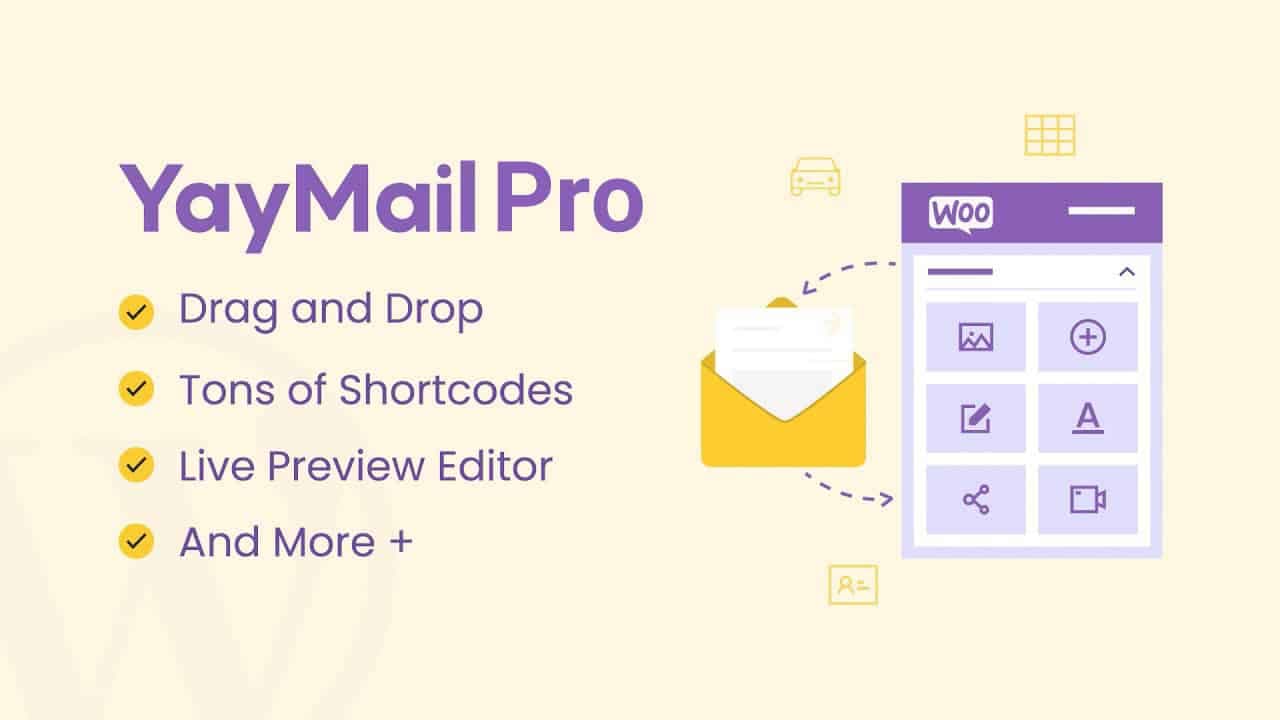 دانلود افزونه وردپرس YayMail WooCommerce Email Customizer Pro
