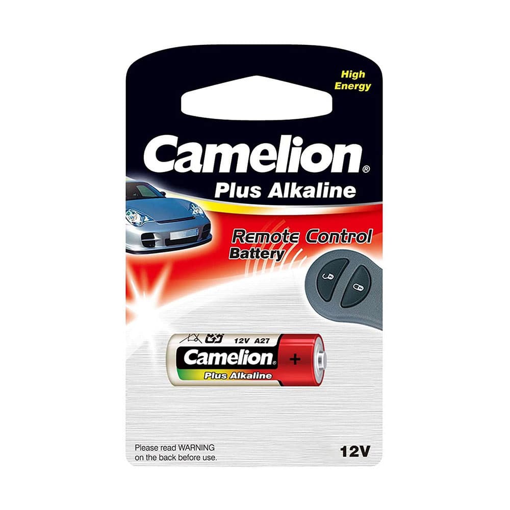 باتری کملیون پلاس آلکالاین CAMELION Plus Alkaline A27-BP1 بسته 1 عددی