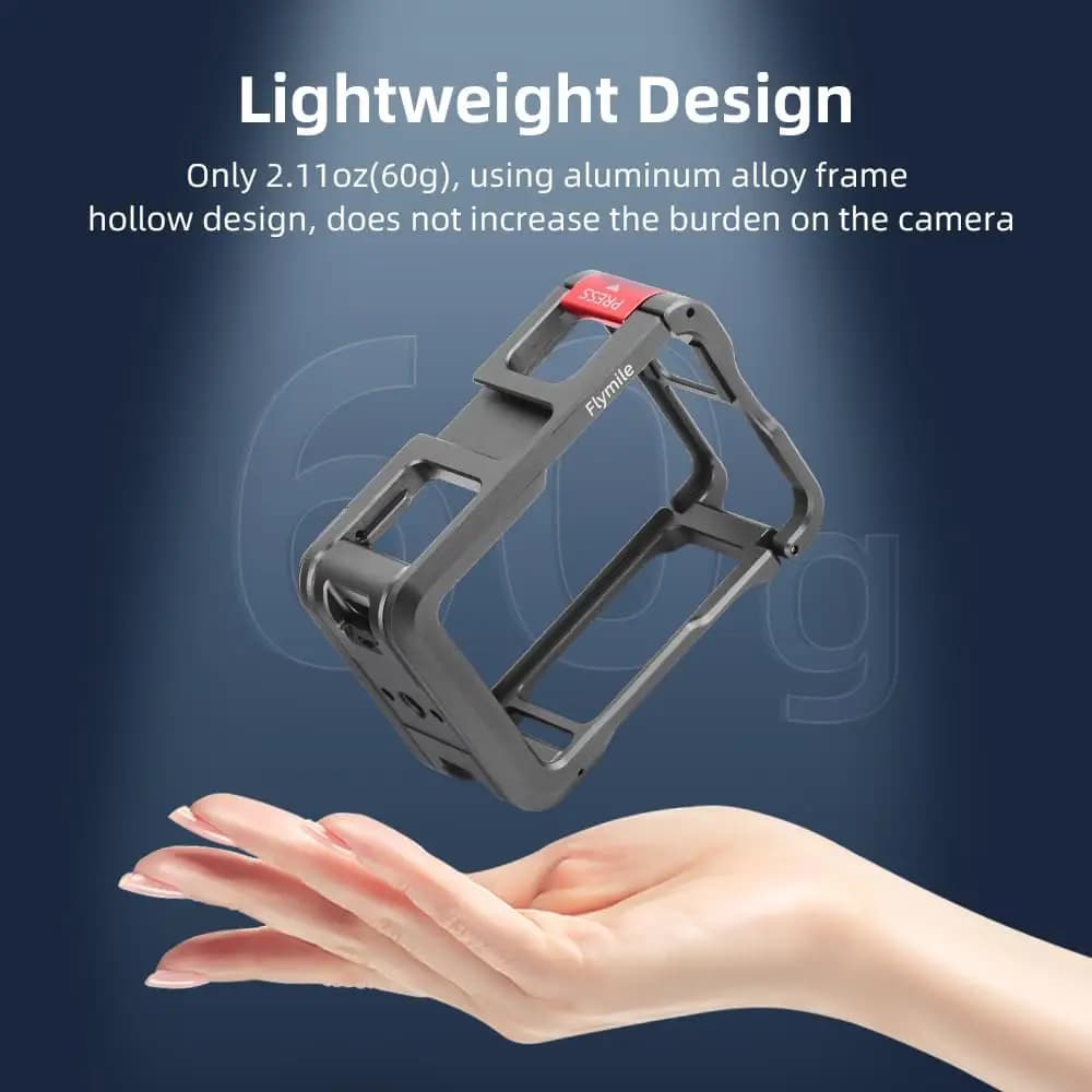 کیج و فریم فلزی STARTRC for Osmo Action 5 Pro — تصویر ۴