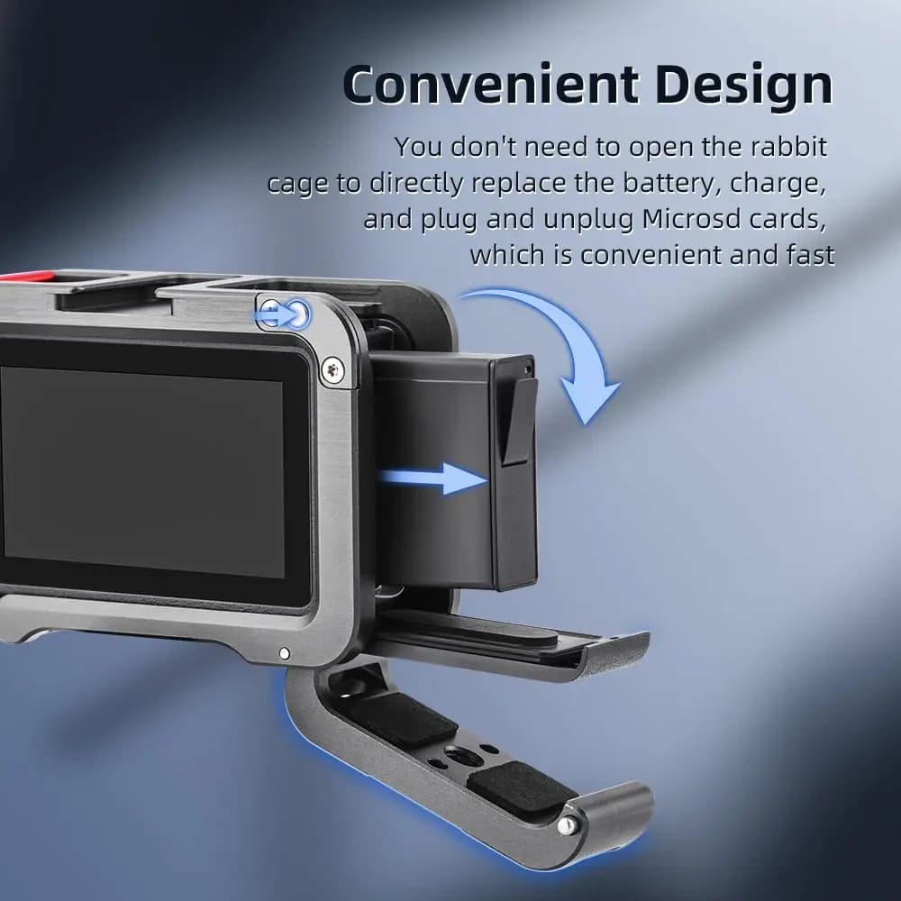 کیج و فریم فلزی STARTRC for Osmo Action 5 Pro — تصویر ۳