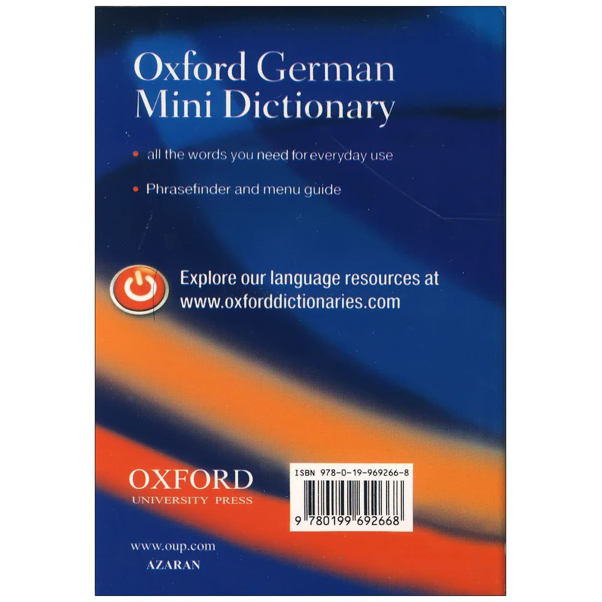 Oxford German English Mini Dictionary — تصویر ۲