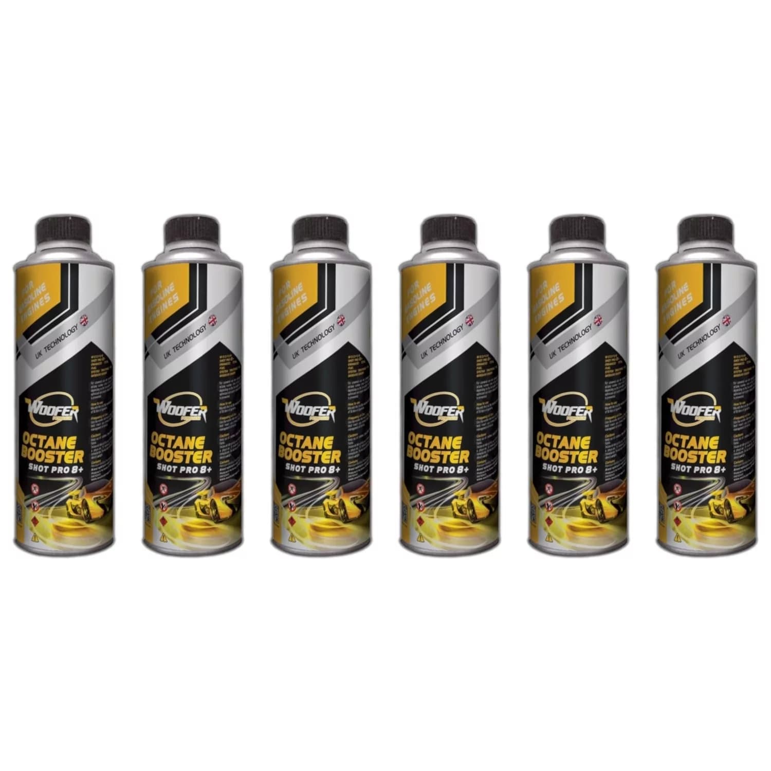 اکتان بوستر ووفر مدل Shot Pro 8 حجم 500 میلی لیتر بسته 6 عددی