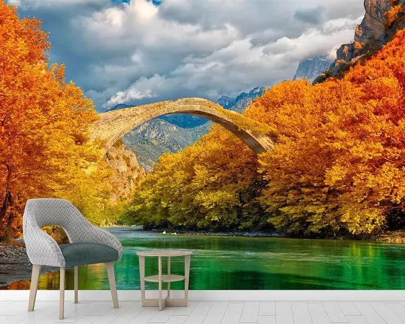 پوستر کاغذ دیواری دریاچه زاگوریا