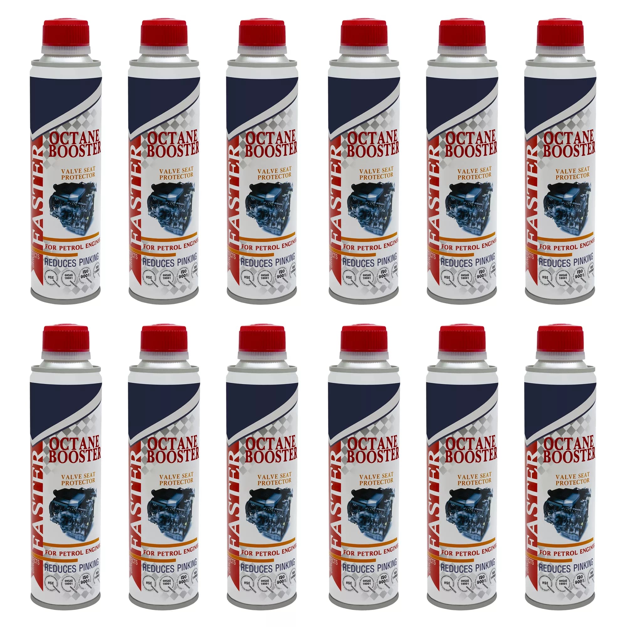 مکمل سوخت خودرو فستر مدل M-1019 حجم 300 میلی لیتر بسته 12 عددی