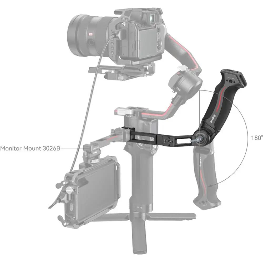 دسته گیمبال SmallRig 3028C for DJI RS 2,RSC 2,RS 3,RS 3Pro,RS 3Mini,RS 4,RS 4Pro — تصویر ۸