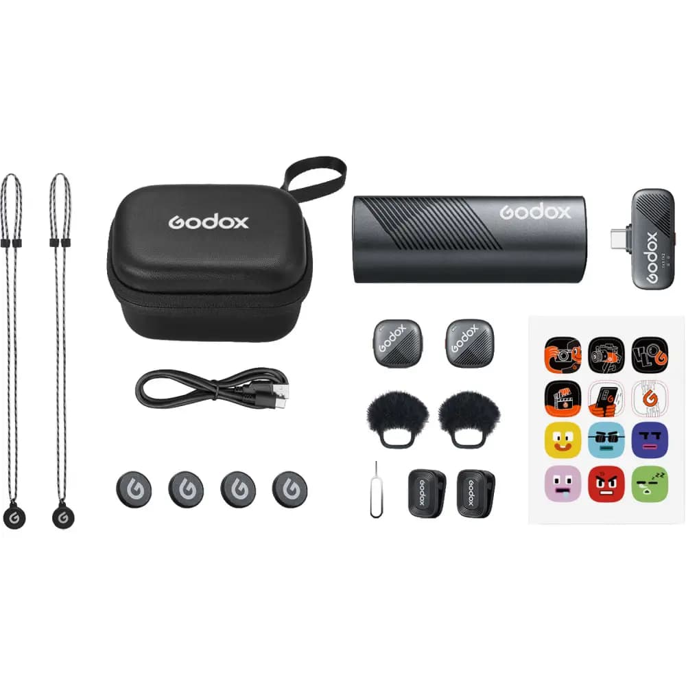 میکروفون بی سیم یقهای گودکس Godox Cube-SC — تصویر ۳