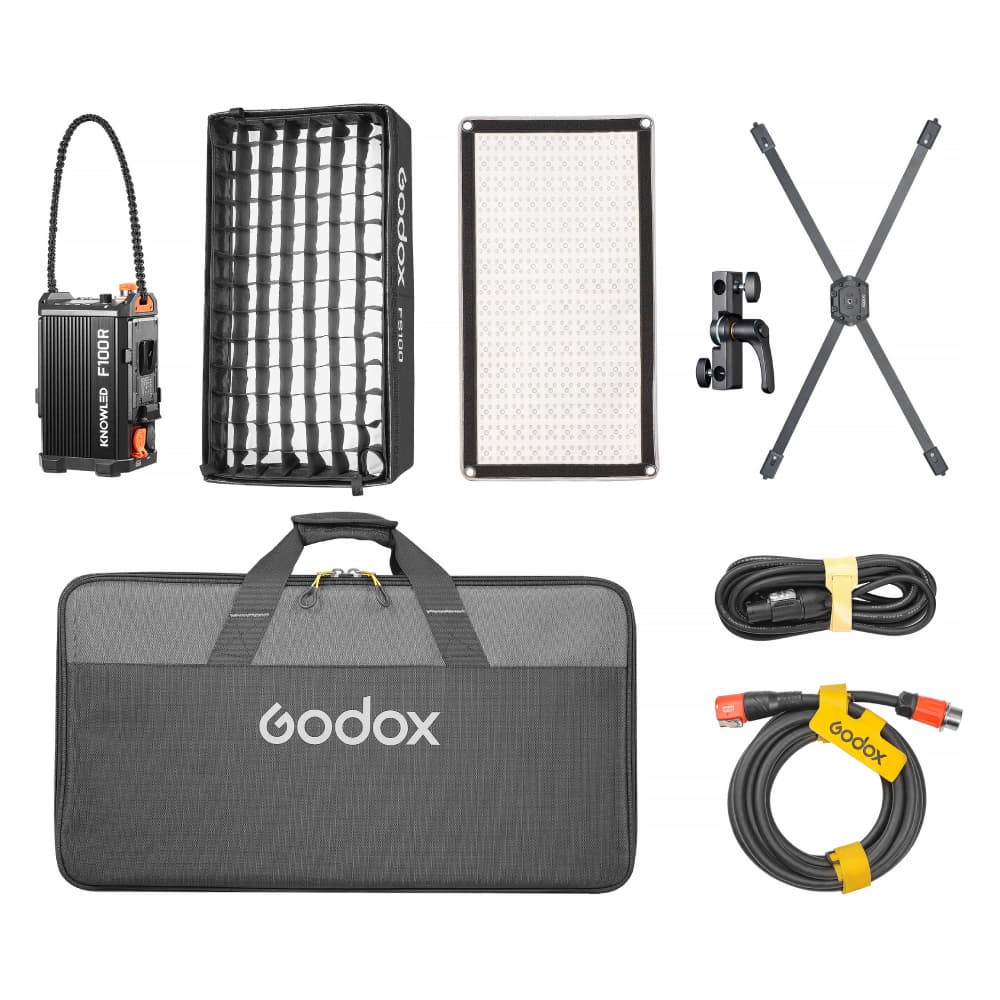 ویدئو لایت گودکس Godox KNOWLED F100R RGB Flexible LED — تصویر ۳