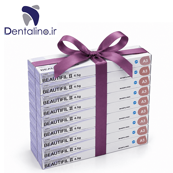 پکیج 10 عددی کامپوزیت بیوتیفیل ۲ شوفو Shofu Beautifil II BW