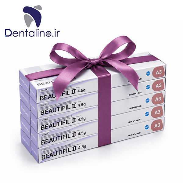 پکیج 5 عددی کامپوزیت بیوتیفیل ۲ شوفو Shofu Beautifil II BW