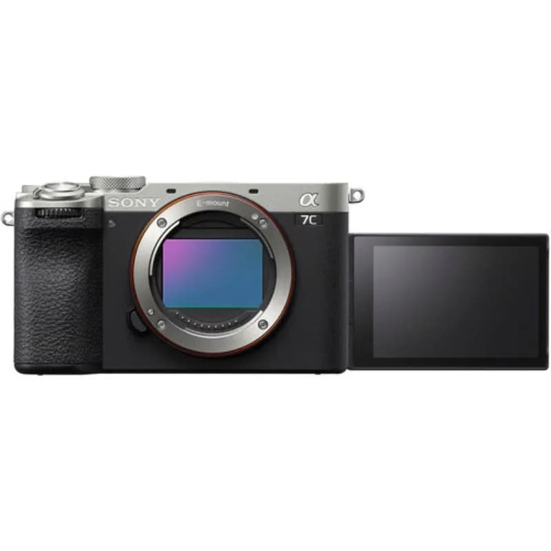 دوربین بدون آینه سونی Sony Alpha a7C II بدنه نقره ای — تصویر ۴