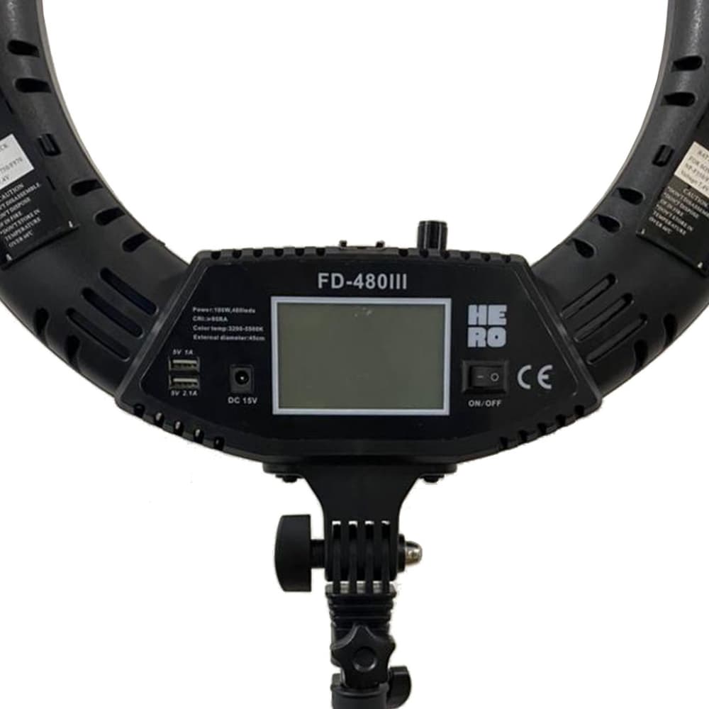 رینگ لایت هیرو HERO FE-480 III — تصویر ۳