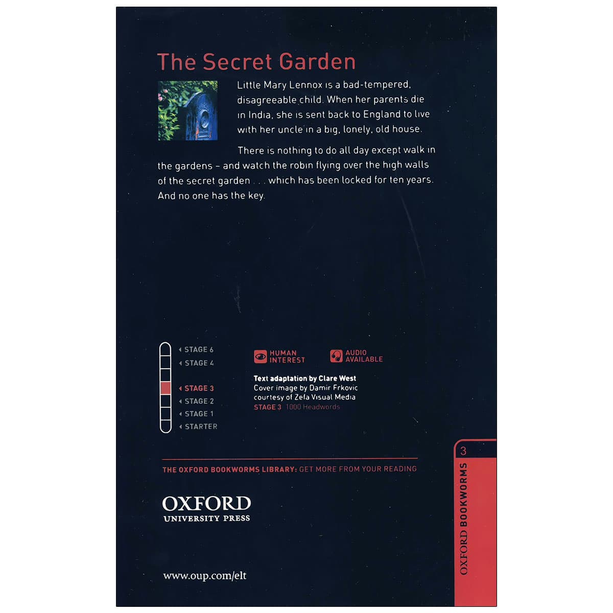 کتاب داستان بوک ورم The Secret Garden — تصویر ۲