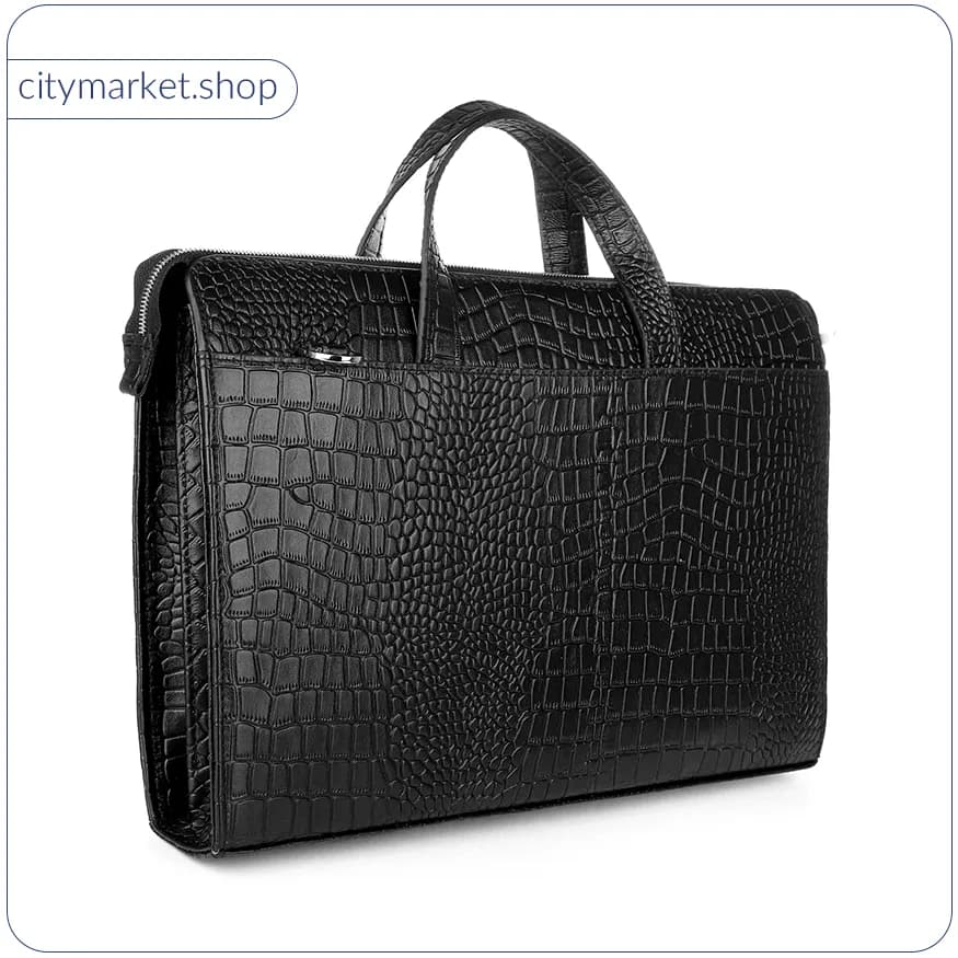 کیف اداری چرم طبیعی مدل BK56 — تصویر ۴