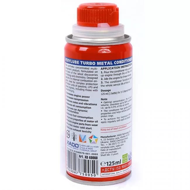 مکمل روغن موتور اکسادو مدل Turbo حجم 125 میلی لیتر — تصویر ۳