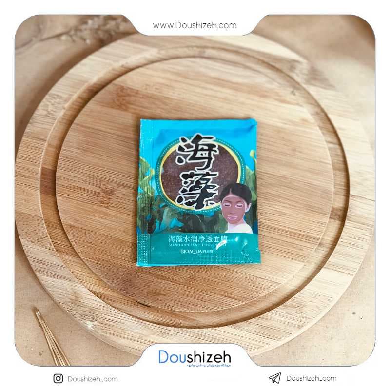 ماسک صورت پودری جلبک بیوآکوا BIOAQUA — تصویر ۵