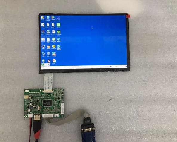 برد درایور LCD های ۷ الی ۱۰٫۱ اینچ با ورودی HDMI / VGA / AV