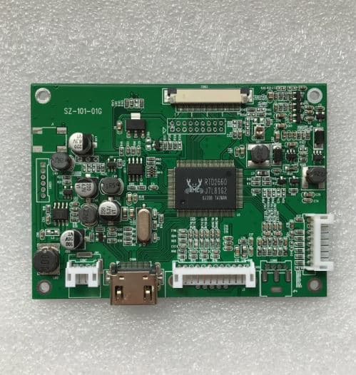 برد درایور LCD های ۷ الی ۱۰٫۱ اینچ با ورودی HDMI / VGA / AV — تصویر ۲