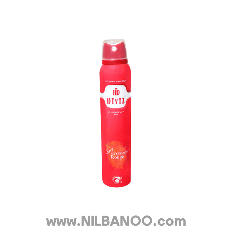 اسپری بدن Diviz مدل BACARAT ROUGE