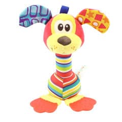 جغجغه سوسیسی عروسک پاپی puppy هپی مانکی Happy Monkey — تصویر ۲