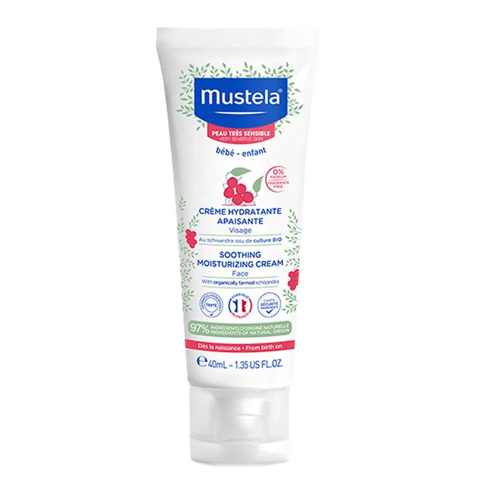كرم سوتينگ مرطوب و تسكين صورت Mustela موستلا 40 میل — تصویر ۷