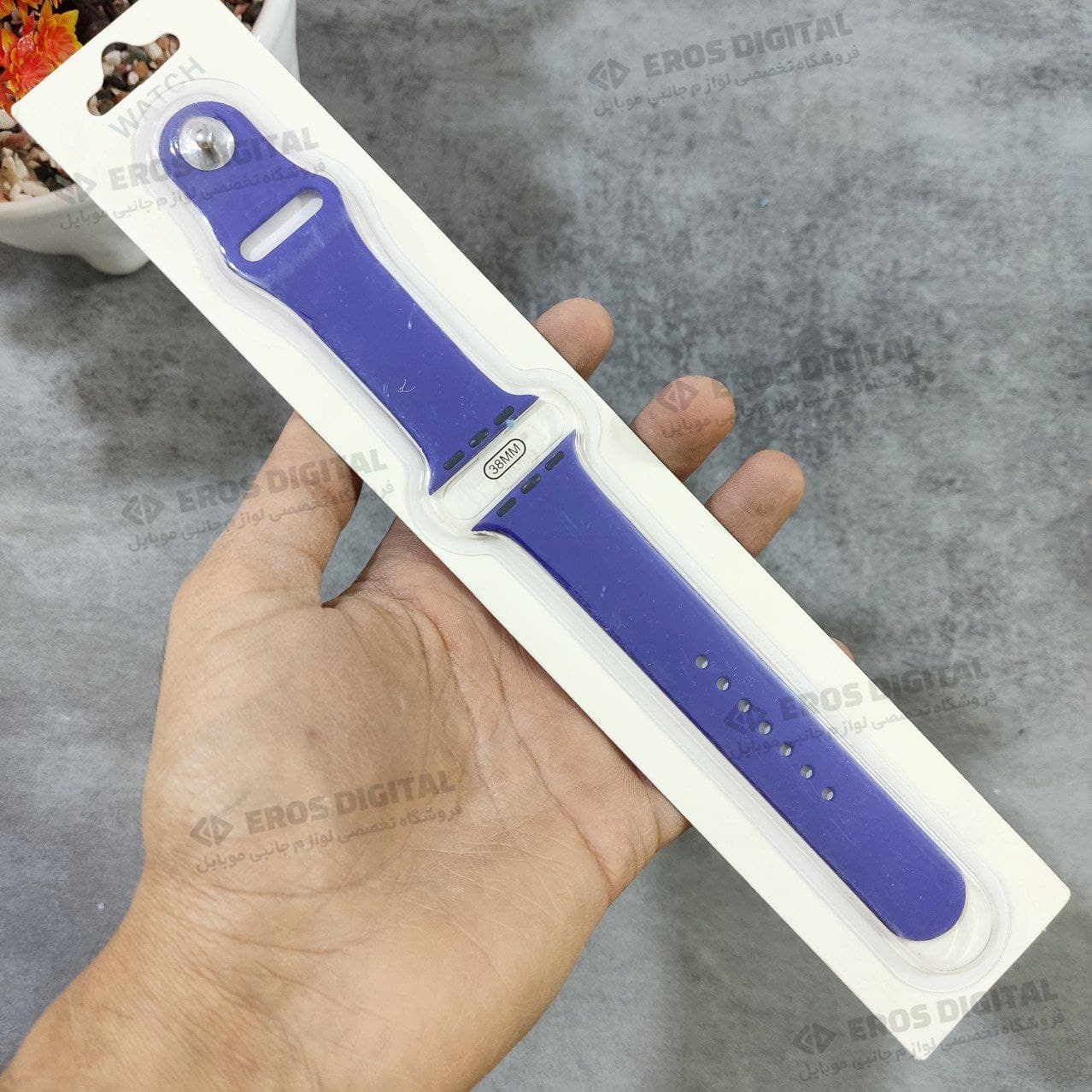بند سیلیکونی اپل واچ سایز 40 تا 38 — تصویر ۴