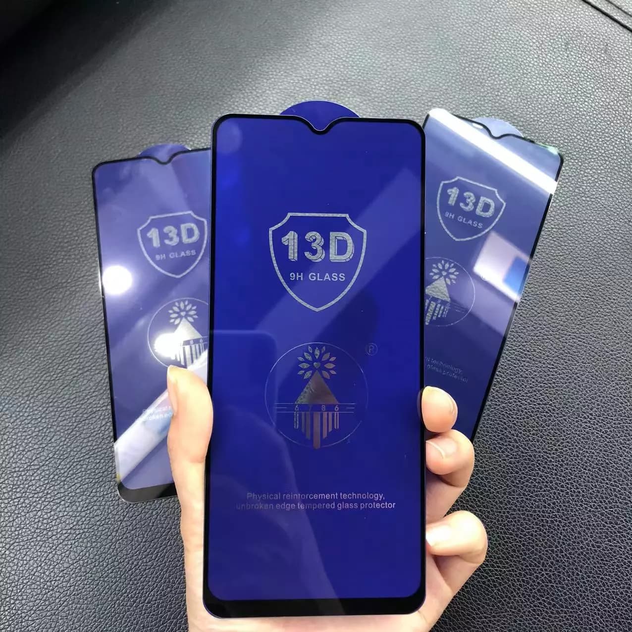 گلس Samsung Galaxy A32 4G مدل 13D شفاف تمام صفحه — تصویر ۲