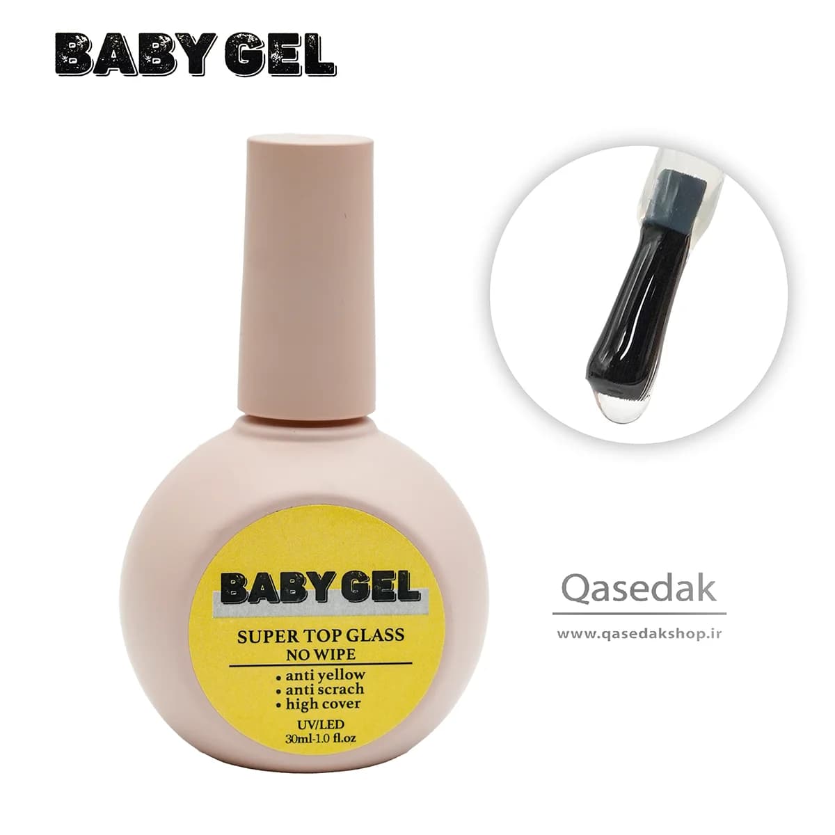 تاپ ژل بیبی BABY 30 ML ناخن