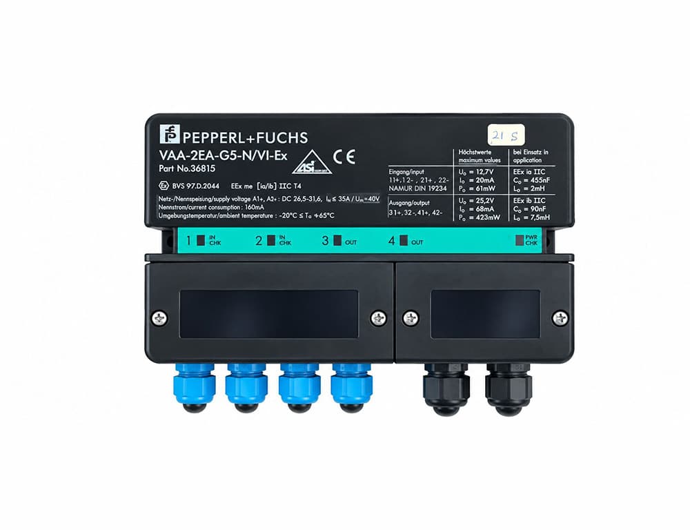 Interface sensor module model VAA-2EA-G5-N/V1-Ex