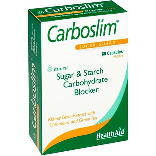 کپسول کربواسلیم هلث اید | HealthAid Carboslim Chromium – Green – Tea