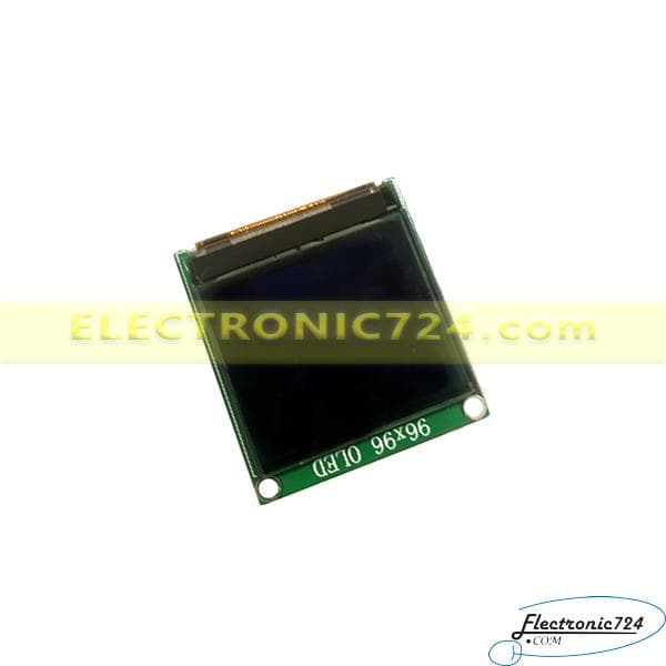 نمایشگر اولد OLED 96×96 سبز 1.12 اینچ SPI