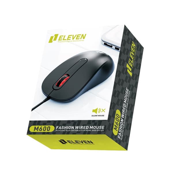 موس ELEVEN مدل M600 - لپ‌ تاپ غدیر | خرید و فروش لپ‌ تاپ استوک و برندهای HP، Dell، Lenovo، Surface — تصویر ۴