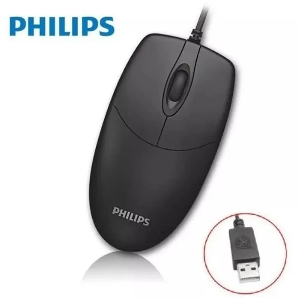 موس سیم دار PHILIPS مدل M234 - لپ‌ تاپ غدیر | خرید و فروش لپ‌ تاپ استوک و برندهای HP، Dell، Lenovo، Surface — تصویر ۲