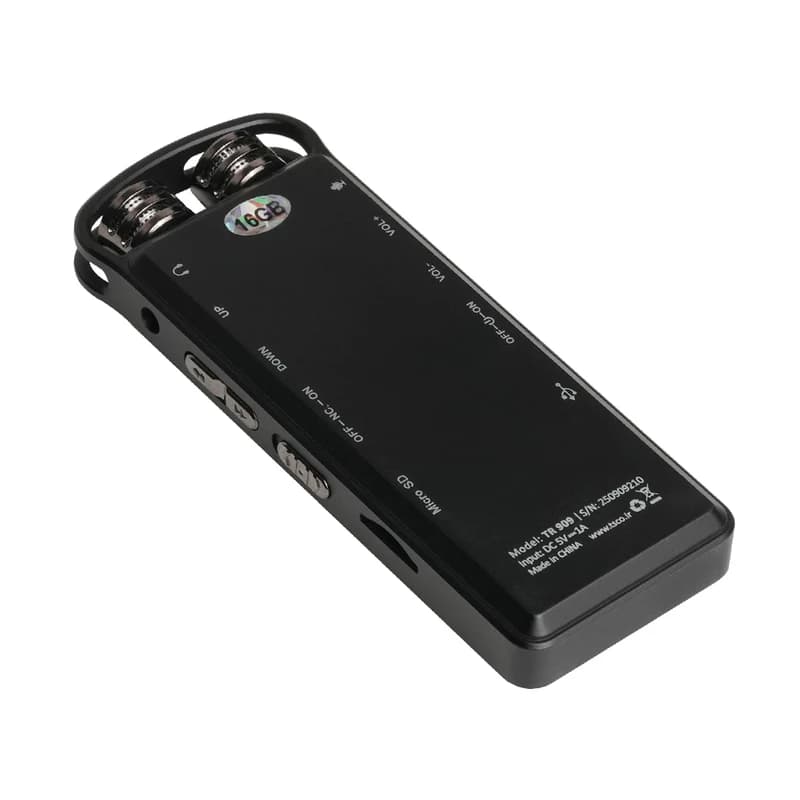 ضبط کننده صدا تسکو مدل TR 909 ظرفیت حافظه داخلی 16 گیگابایت — تصویر ۳