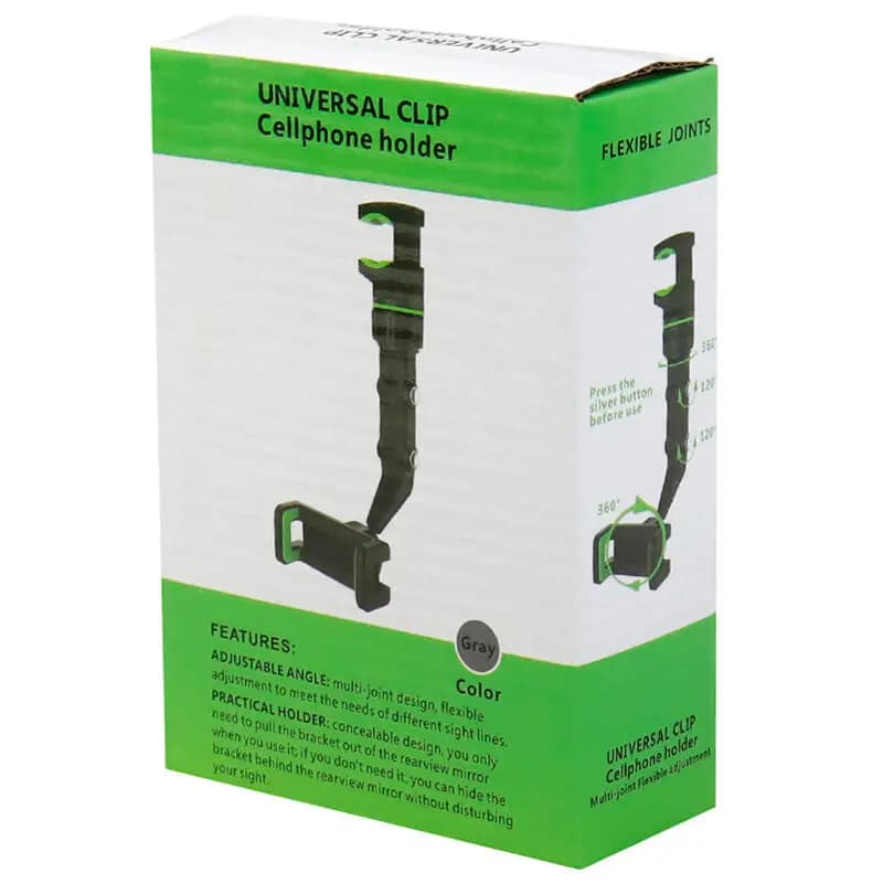 هولدر آینه ای مدل Universal Clip Cellphone Holder — تصویر ۲