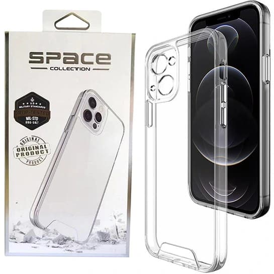 قاب شفاف iPhone 13 مدل Space Collection محافظ لنز دار — تصویر ۲