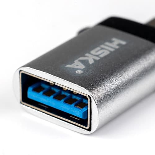 مبدل OTG MicroUSB به USB هیسکا مدل OT-04 — تصویر ۳