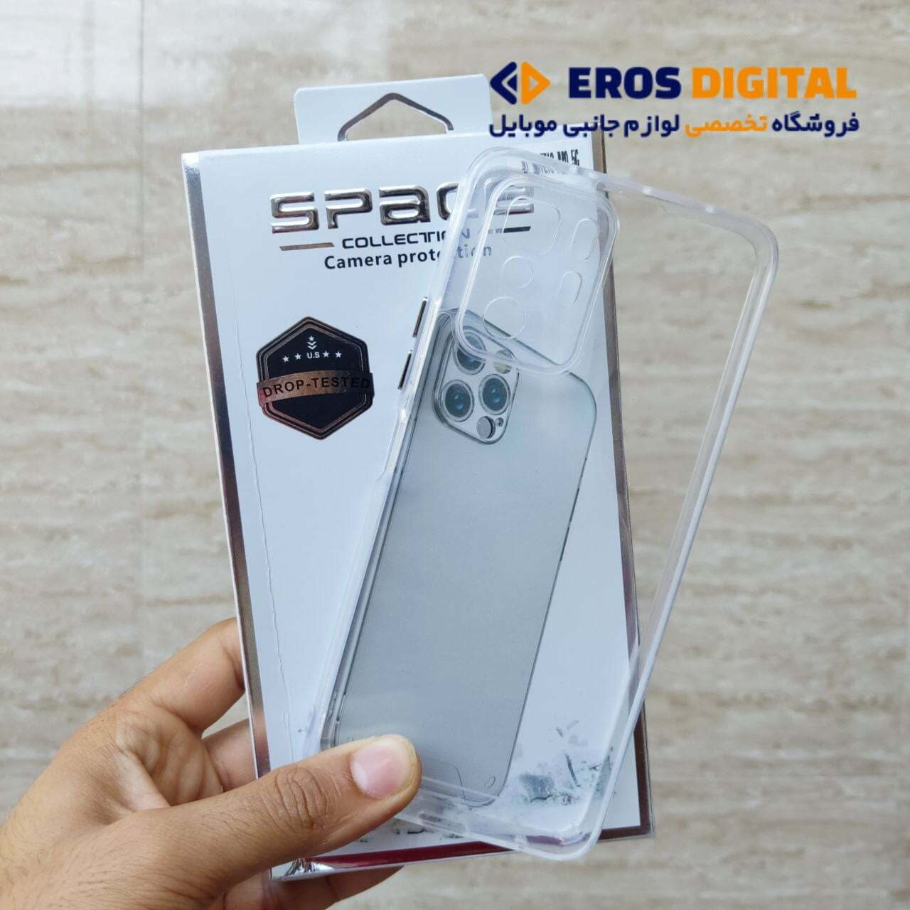 قاب شفاف Redmi Note 10 Pro 5G مدل Space Collection محافظ لنز دار